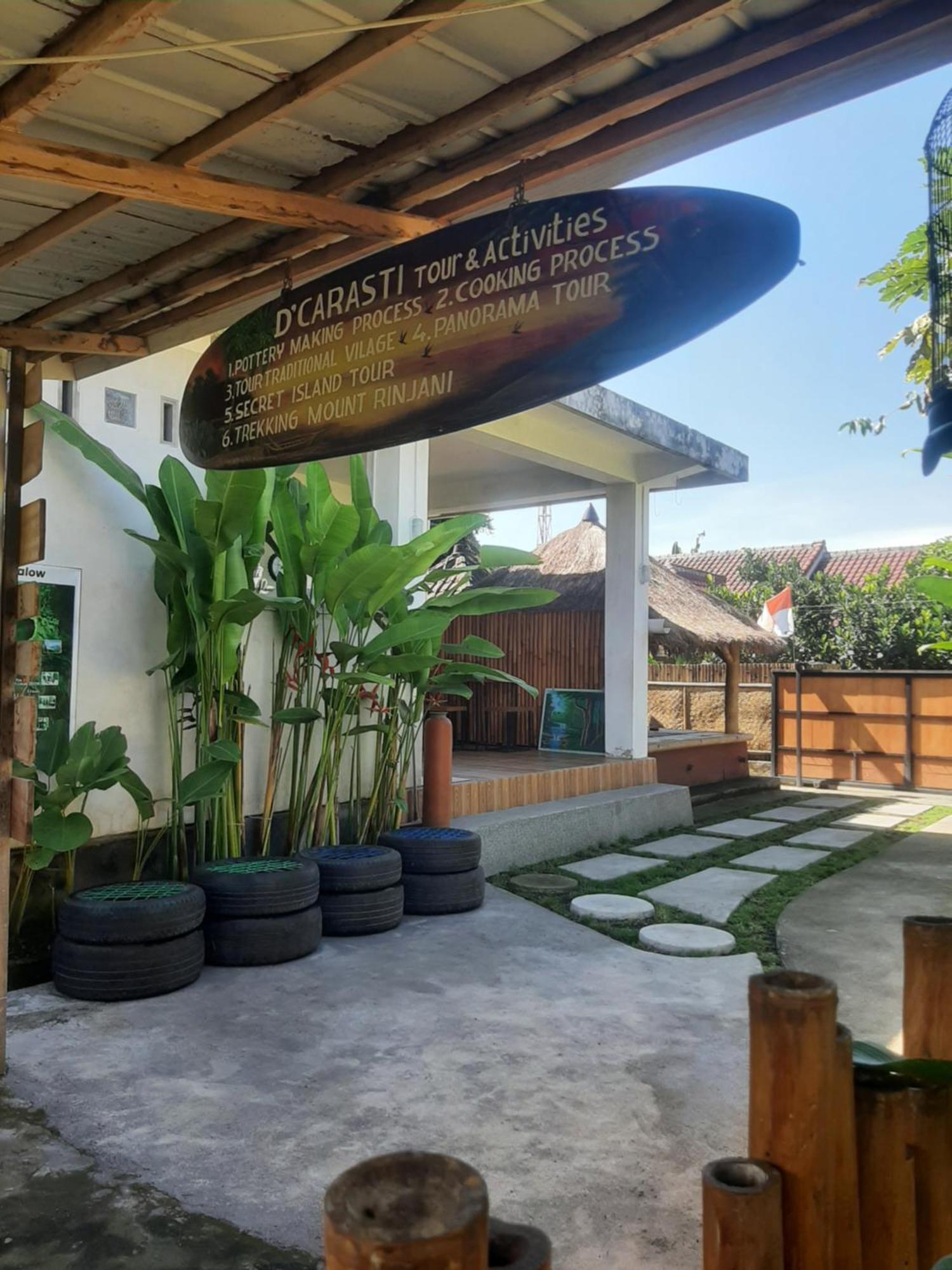D' Carasti Bungalow Masbagik Exterior photo
